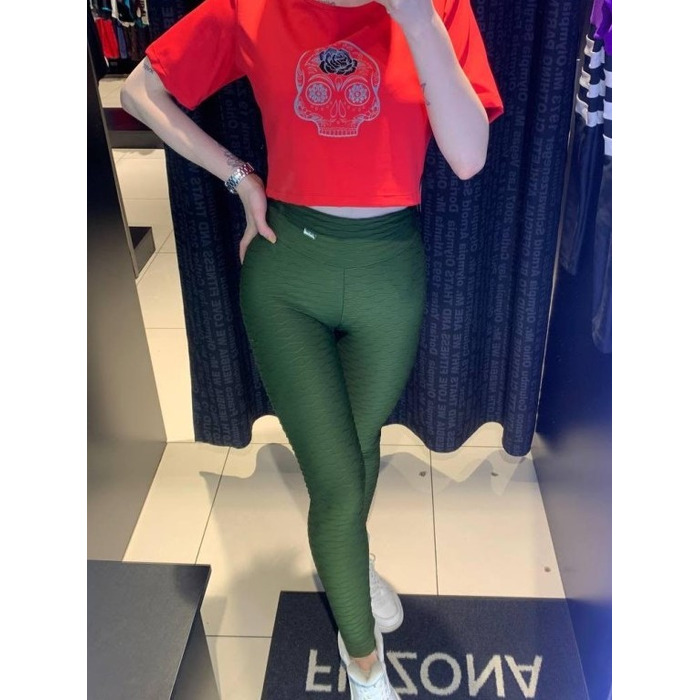 Легінси MyAngel Optic Scrunch Bum Dark Green