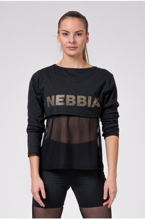 Кофта Nebbia Intens Mesh T-Shirt 805 Black
