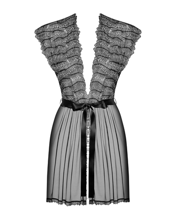 Кружевной халат Obsessive Romanesa peniuar L/XL