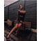 ТОП BROWN TOP OFF THE SHOULDER 14673