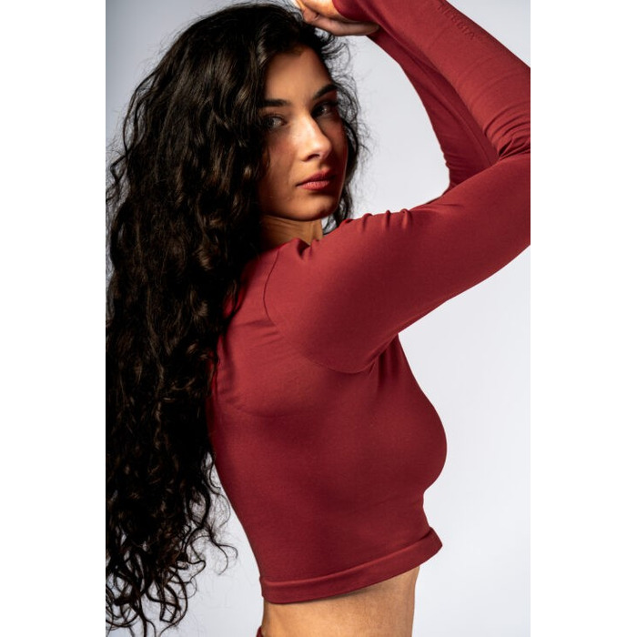 Топ Nebbia Seamless Long-Sleeve Top POWER Red 892