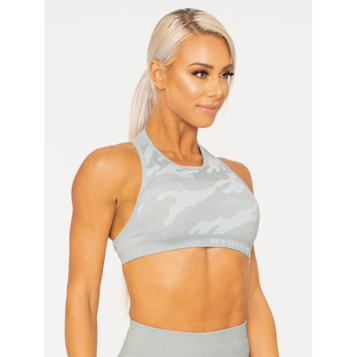 Топ Ryderwear Camo Seamless Sports Bra Grey
