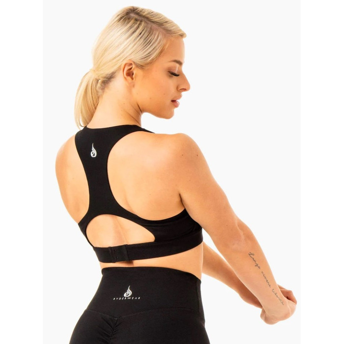 Топ Knockout Racer Back Sports Bra - Black