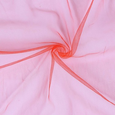 Халат длинный с поясом Star Night с отделкой из искусственного меха и трусиками, красный, М