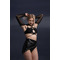 VEIL sleeves Black mesh_ чорна сітка