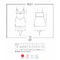 Сорочка Obsessive 866-CHE-1 chemise