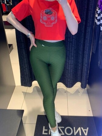 Легінси MyAngel Optic Scrunch Bum Dark Green