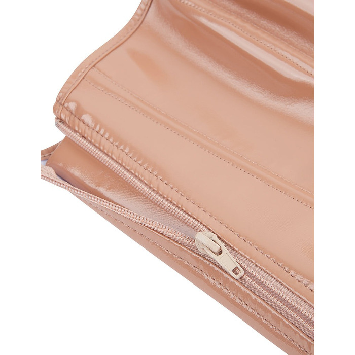 Корсет Star Night из лакированной кожи, на шнуровке, бежевый, M (без коробки)