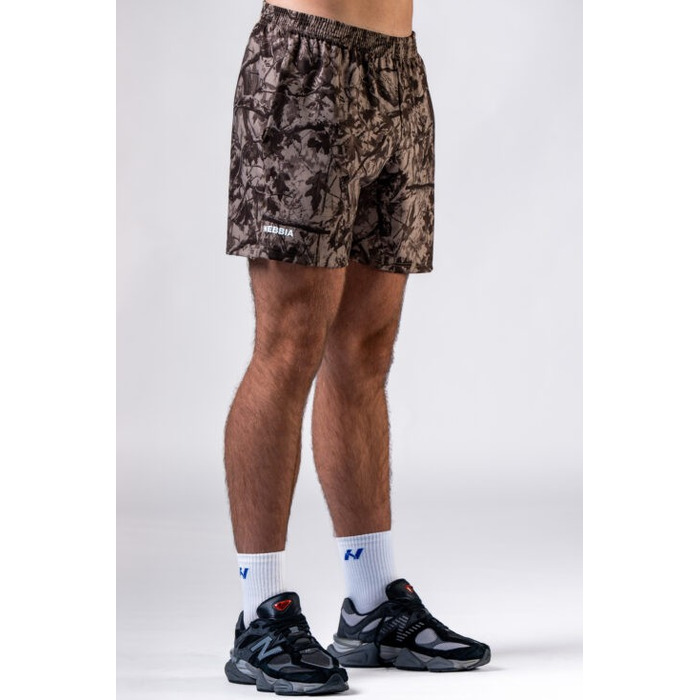 Шорти Nebbia Training Shorts POWER Light Brown Camo 902