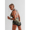 Комбінезон Nebbia One-Piece Workout Bodysuit 5″ GYM RAT Camo Green 512