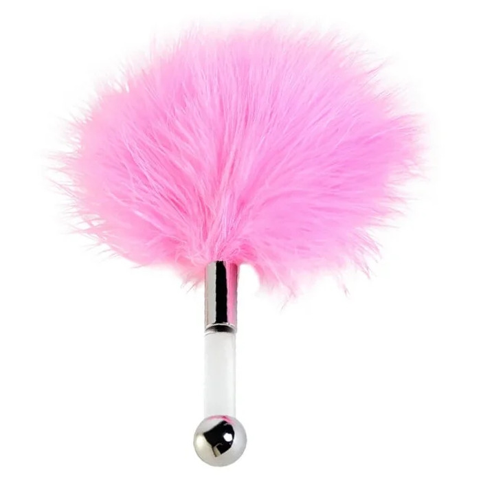 Пушок на короткой ручке Runye, розовый