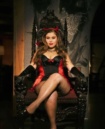 Рукавички атласні Leg Avenue Elbow Length Satin Gloves O/S