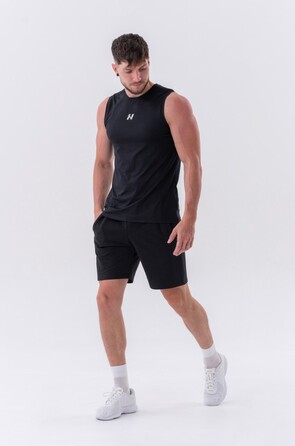 Шорти Relaxed-fit Shorts with Side Pockets BLACK 319