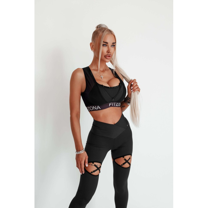 Леггинсы Fitzona Legging Fitness Black CAL5460