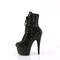 Чоботи Pleaser Adore-1020RS *7 дюймів на підборах, 2 3/4 дюйма з прикрасою PF RS, чорні