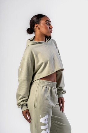 Худі Nebbia Oversized Hoodie OWN YOUR POWER Light Green 433