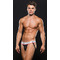 Чоловічі плавки з доступом, Low-Rise Jockstrap - Zwart