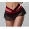 Шорты для pole dance ArtGO Sport Trixy X-skirt: бифлекс, сетка, эффект бразильской попки
