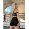Шорти-спідниця Labellamafia Shorts Saia Black Night 21328