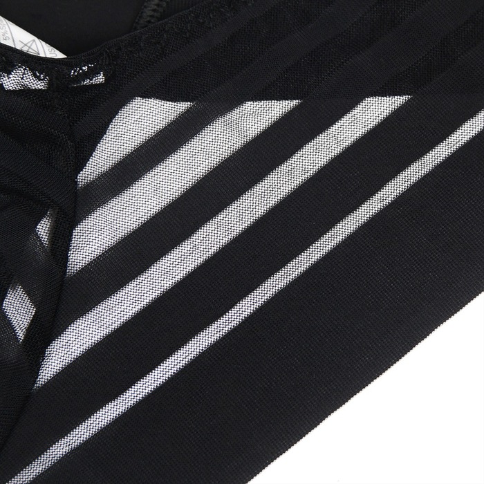 Трусы высокие Star Night, чёрные, M