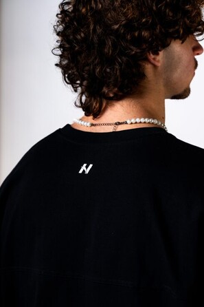 Футболка Nebbia Oversized Tee POWER Black 898