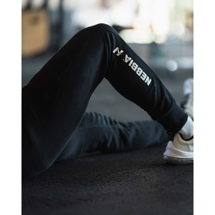 Штани Slim sweatpants with zip pockets 'Re-gain” 320 Black