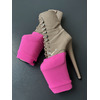 Захисти для Взуття Matte Stretch для Pole Dance Heels Захист та Стиль - рожевий