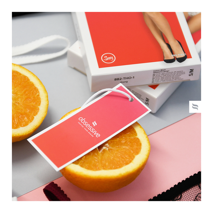 Пеньюар Obsessive Pearlove та стрінги S/M