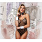 Комплект покоївки FISHNET DELUXE TUXEDO BUNNY TEDDY, OS
