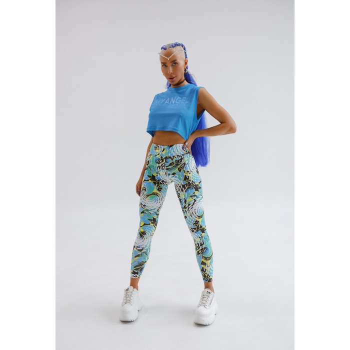 Легінси MyAngel Space Abstraction Blue/White