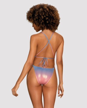 Купальник відрядний Obsessive Rionella різнокольоровий з градієнтом, M