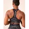 Топ Ryderwear Zebra Seamless Sports Bra - Grey Marl/Black Zebra