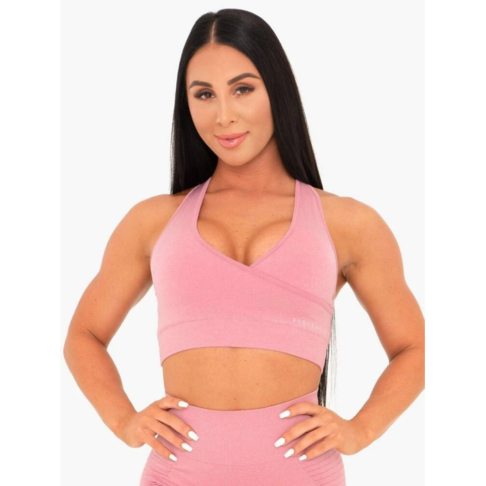 Топ Ryderwear Geo Seamless Sports Bra Pink