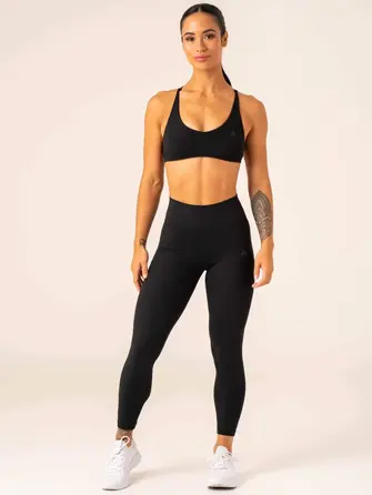 Леггинсы Ryderwear NKD High Waisted Scrunch Leggings - Black