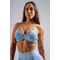 Топ Nebbia Medium Support Leopard Sports Bra PRIMAL Blue Leopard 854
