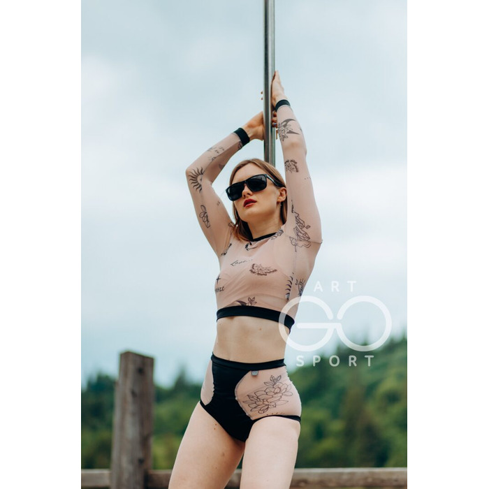 комплект Cristy & Asya и ТАТУ для полденса