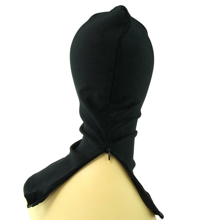 Маска із прорізом для рота чорна Ouch Subversion Mask Dark-Black