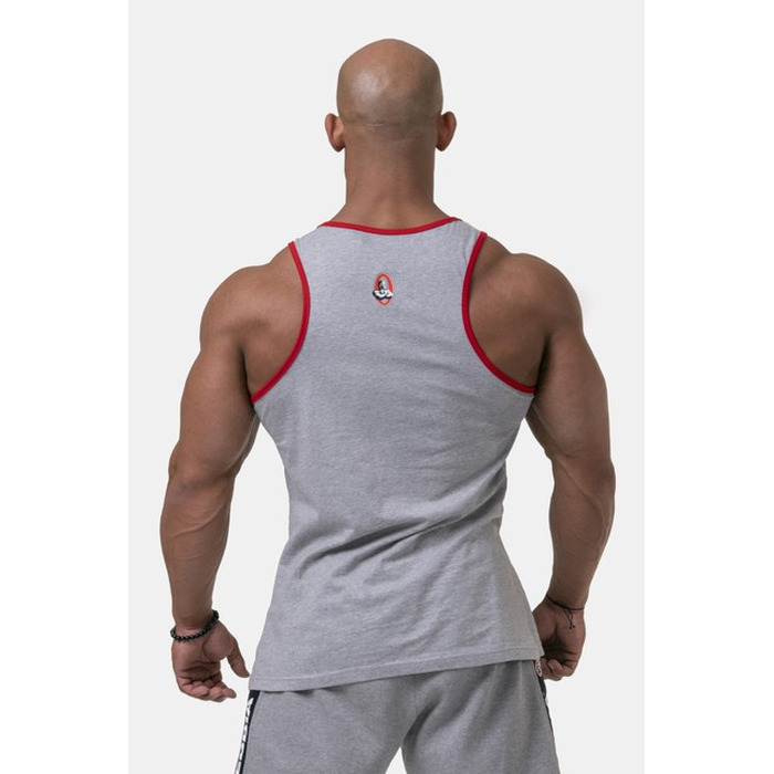 МАЙКА OLD-SCHOOL MUSCLE TANK TOP LIGHT GREY 193