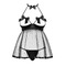 Бебідол Obsessive Delishya babydoll black L / XL