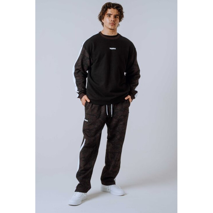 Світшот Nebbia Relaxed Sweatshirt POWER Dark Brown Camo 903
