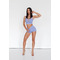 Топ Nebbia Medium-Support Mesh Sports Bra PERFORMANCE Light Purple 477