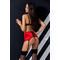 КОМПЛЕКТ НИЖНЕГО БЕЛЬЯ FEMMINA SET red S/M - Passion