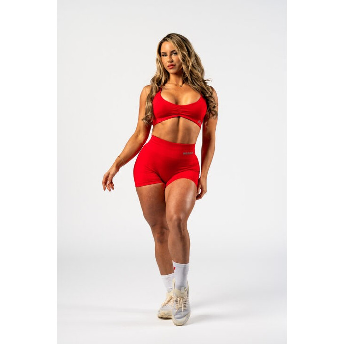 Шорти Nebbia High Waisted Push-Up Shorts TOTALLY SEAMLESS Red 304
