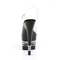Босоніжки Pleaser Adore-708LN на підборах 7 дюймів, босоніжки з ремінцем на щиколотці 2 3/4 дюйма з прозорою смугастою підошвою, прозорі/чорні