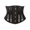 Корсет із сітки Star Night Steel Bones Bones Grid Corsets з гачками і шнурівкою, чорний, S (без коробки)