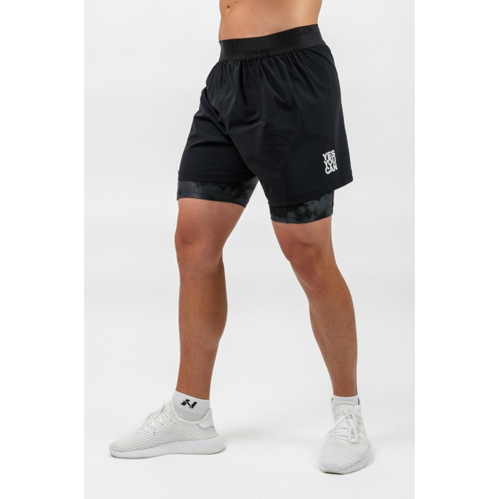 Шорти Nebbia Compression 2in1 shorts Performance Black 335
