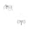 Цепочка трусики или бюст Bijoux Indiscrets Magnifique Waist Chain - silver, украшение на тело
