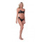 КУПАЛЬНІ Nebbia ТРУСИКИ EARTH POWERED BRASIL BIKINI - BOTTOM VOLCANIC BLACK 557