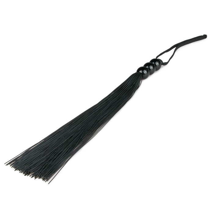 Плетка силиконовая Easytoys Black Silicone Whip, 32 см