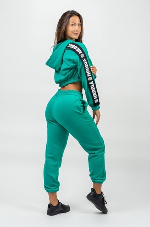 Штани Nebbia Oversized Joggers With Pockets Gym Time Green 281
